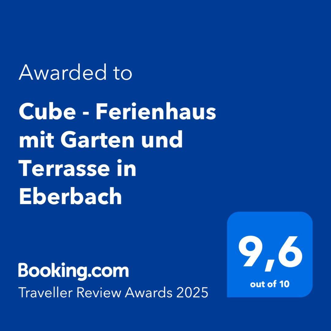 Cube - Ferienhaus Mit Garten Und Terrasse In Eberbach Eberbach  Exterior photo